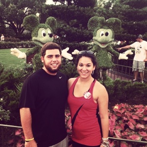 My boyfriend's and I frist trip to Disney. 